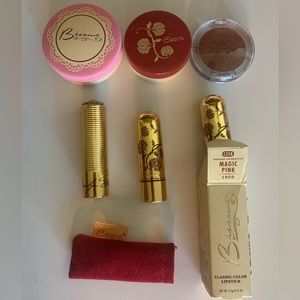 💄Besame cosmetics lot lipstick powder velvet holder, Marilyn Monroe Marvel